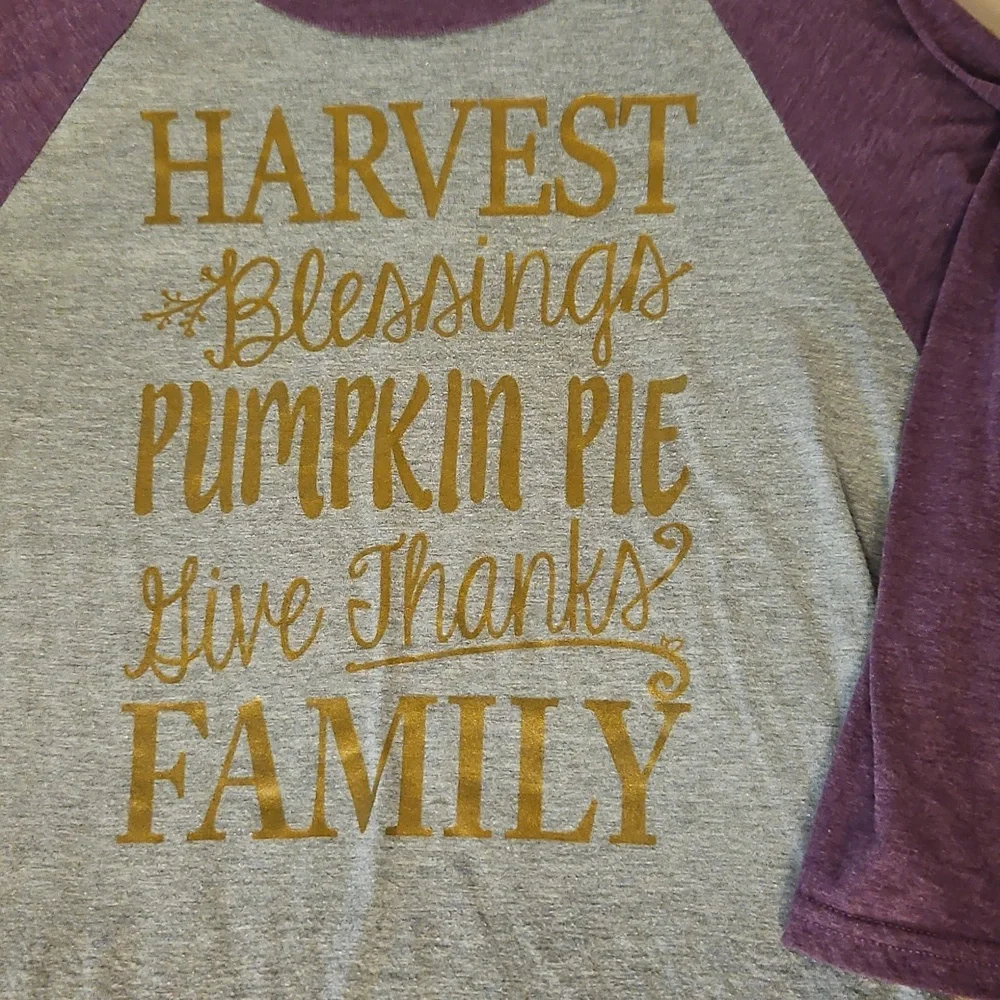 Fall Raglan Shirt - Picture 2 of 2